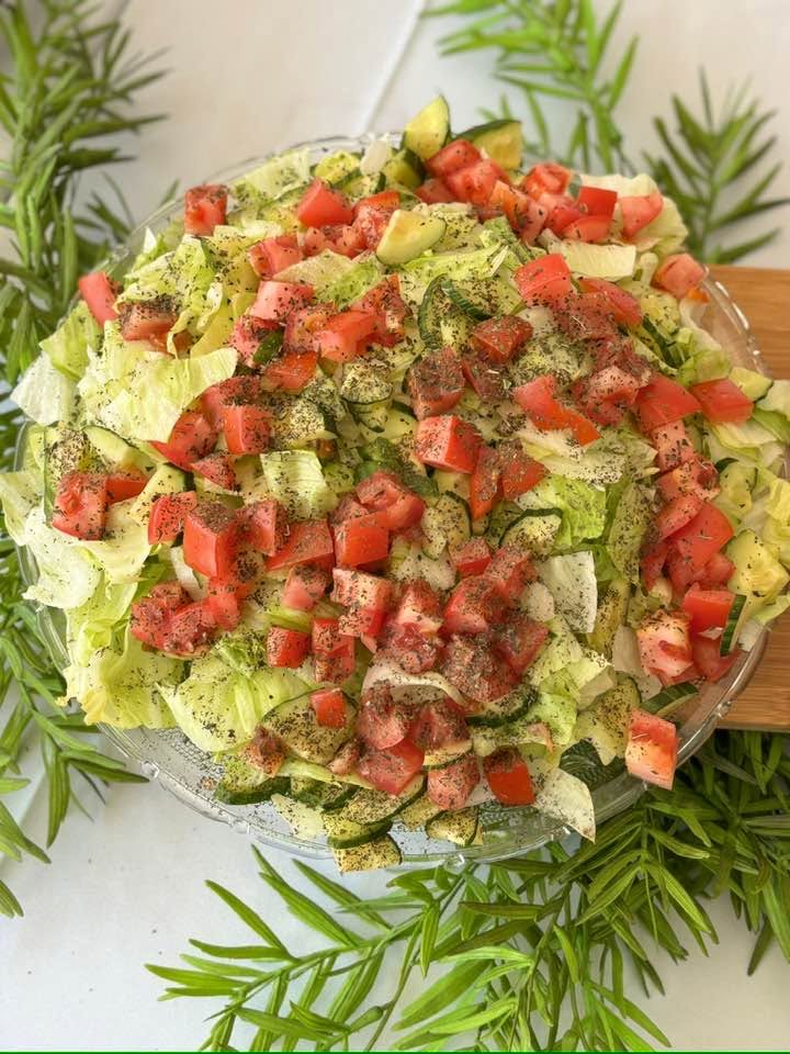 Grande fattouche libanaise fraîche
